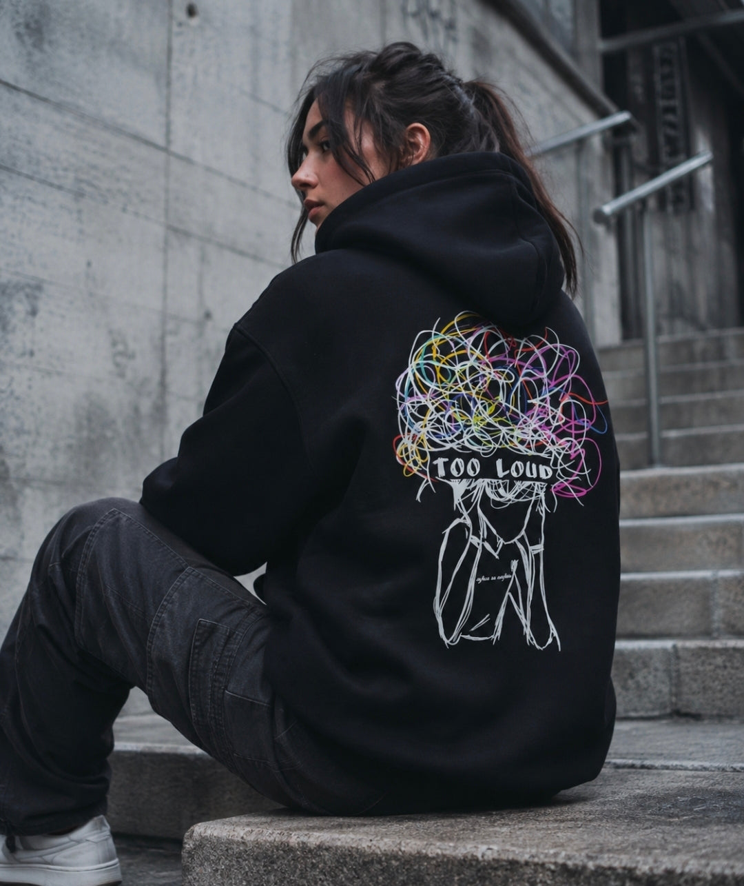 TOO LOUD ULTRA-HEAVY HOODIE