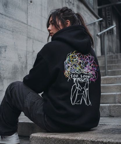 Too Loud Ultra-Heavy Hoodie by Refuse to Conform Clothing, product image 4