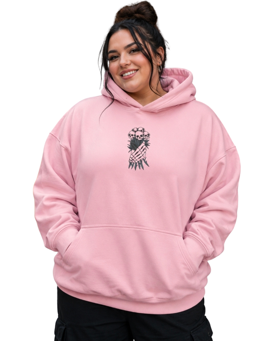 BABY PINK RIP ULTRA-HEAVY HOODIE