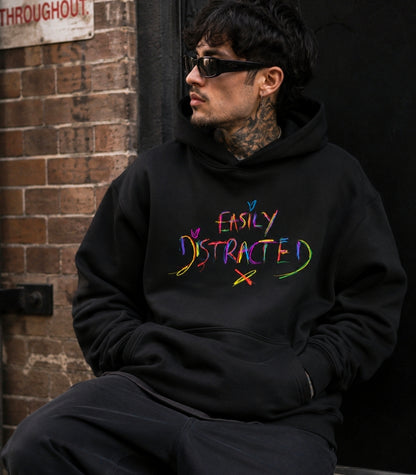 Easily Distracted Ultra-Heavy Hoodie by Refuse to Conform Clothing, product image 3