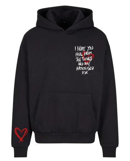 I Hope You Heal Ultra-Heavy Hoodie by Refuse to Conform Clothing, product image 1