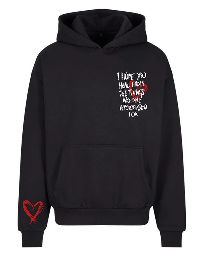 I Hope You Heal Ultra-Heavy Hoodie by Refuse to Conform Clothing, product image 1