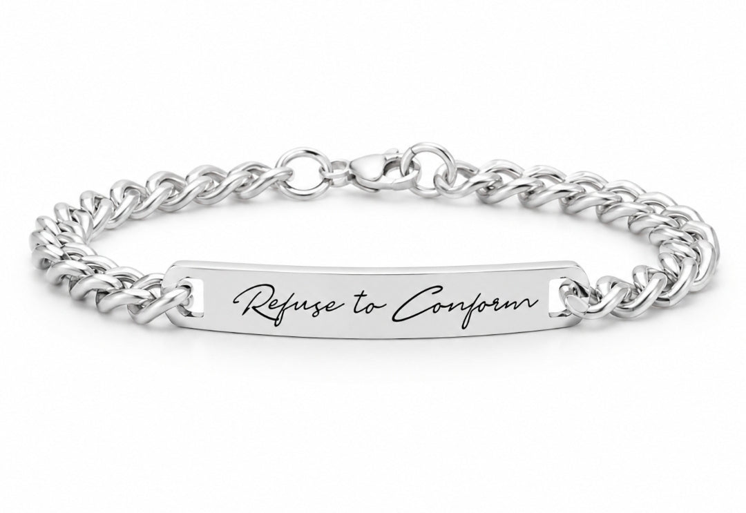 PRE-ORDER FOR SHIPMENT 11TH SEPTEMBER - SIGNATURE STAINLESS STEEL BRACELET