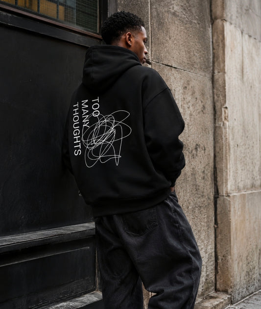 Too Many Thoughts Ultra-Heavy Hoodie by Refuse to Conform Clothing, product image 5