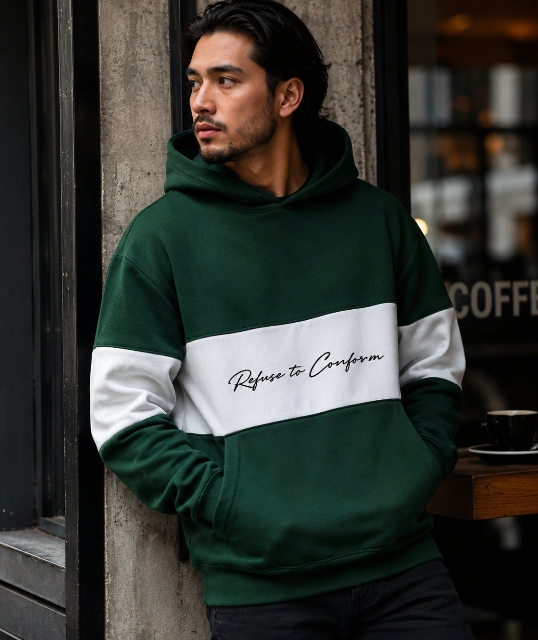SIGNATURE RUGBY STYLE HOODIE