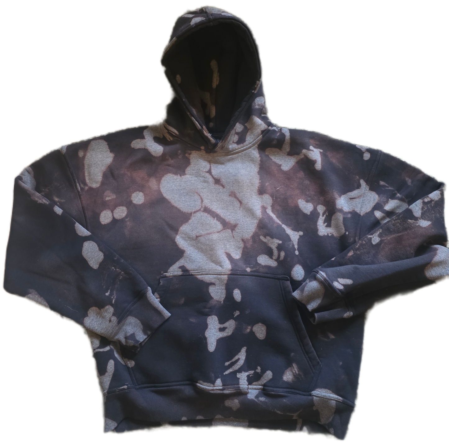 MODEL-WORN OVERSIZED BLANK SAMPLE SUPER HEAVY HOODIE SIZE MEDIUM