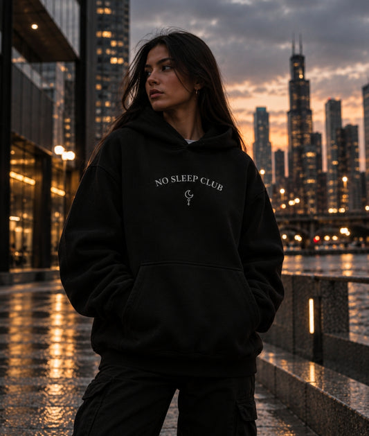 NO SLEEP CLUB ULTRA-HEAVY HOODIE