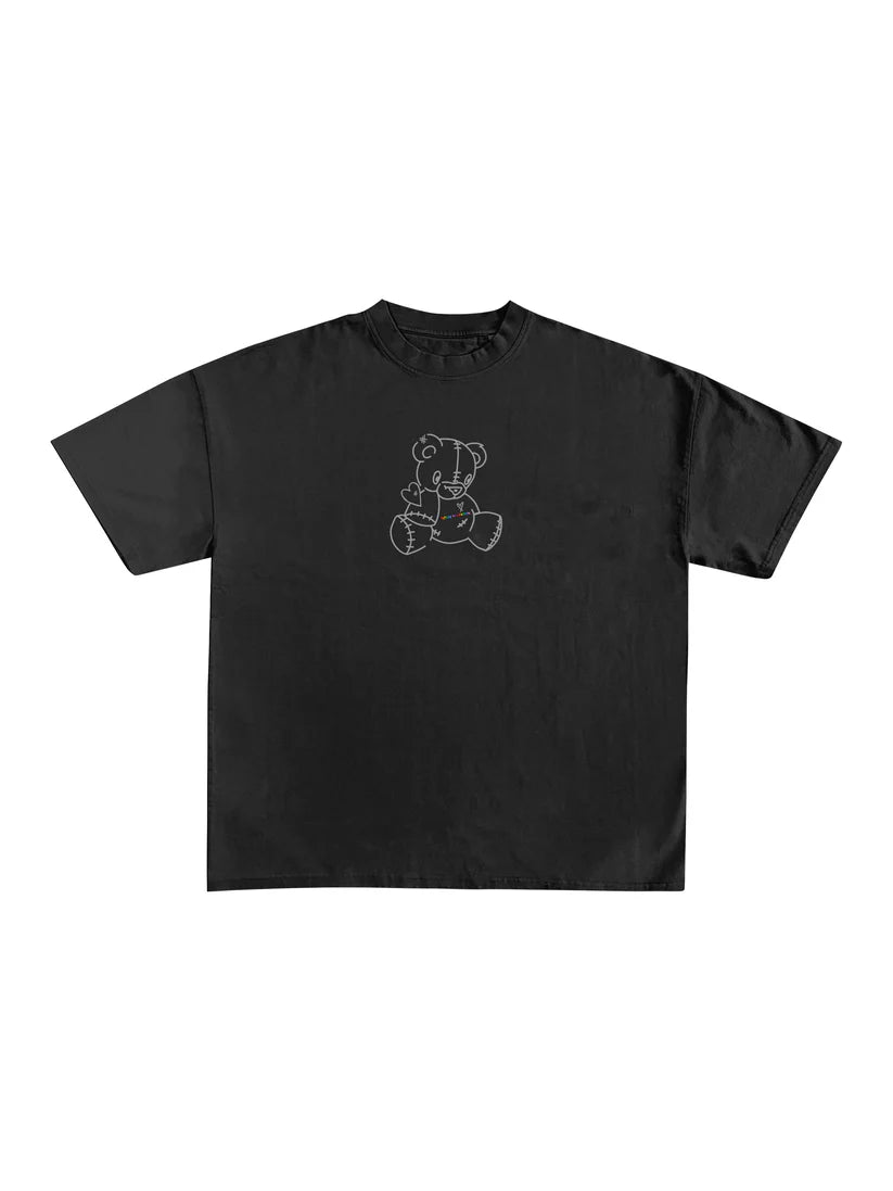 4XL RAINBOW TEDDY TEE