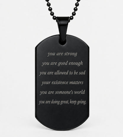 Daily Reminder Necklace included in the Daily Reminder Comfort Set