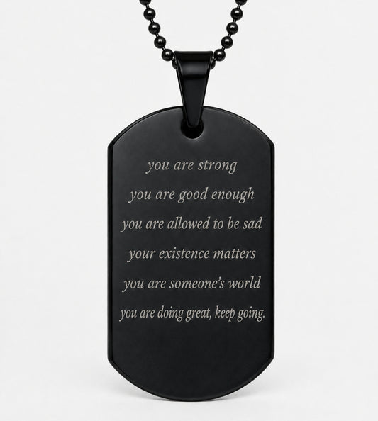 PRE-ORDER FOR SHIPMENT 11TH SEPTEMBER - DAILY REMINDER NECKLACE