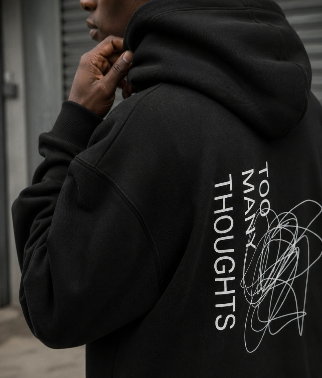 TOO MANY THOUGHTS ULTRA-HEAVY HOODIE