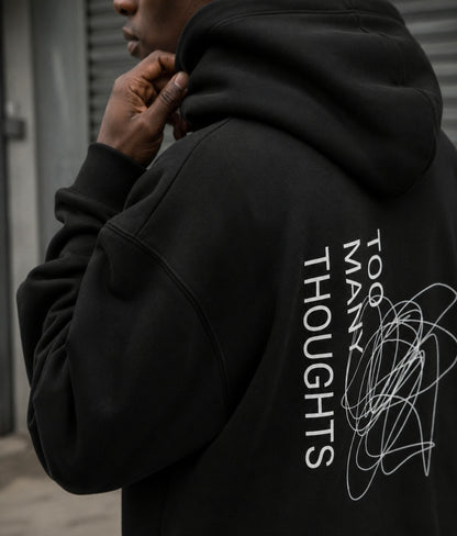 Too Many Thoughts Ultra-Heavy Hoodie by Refuse to Conform Clothing, product image 2