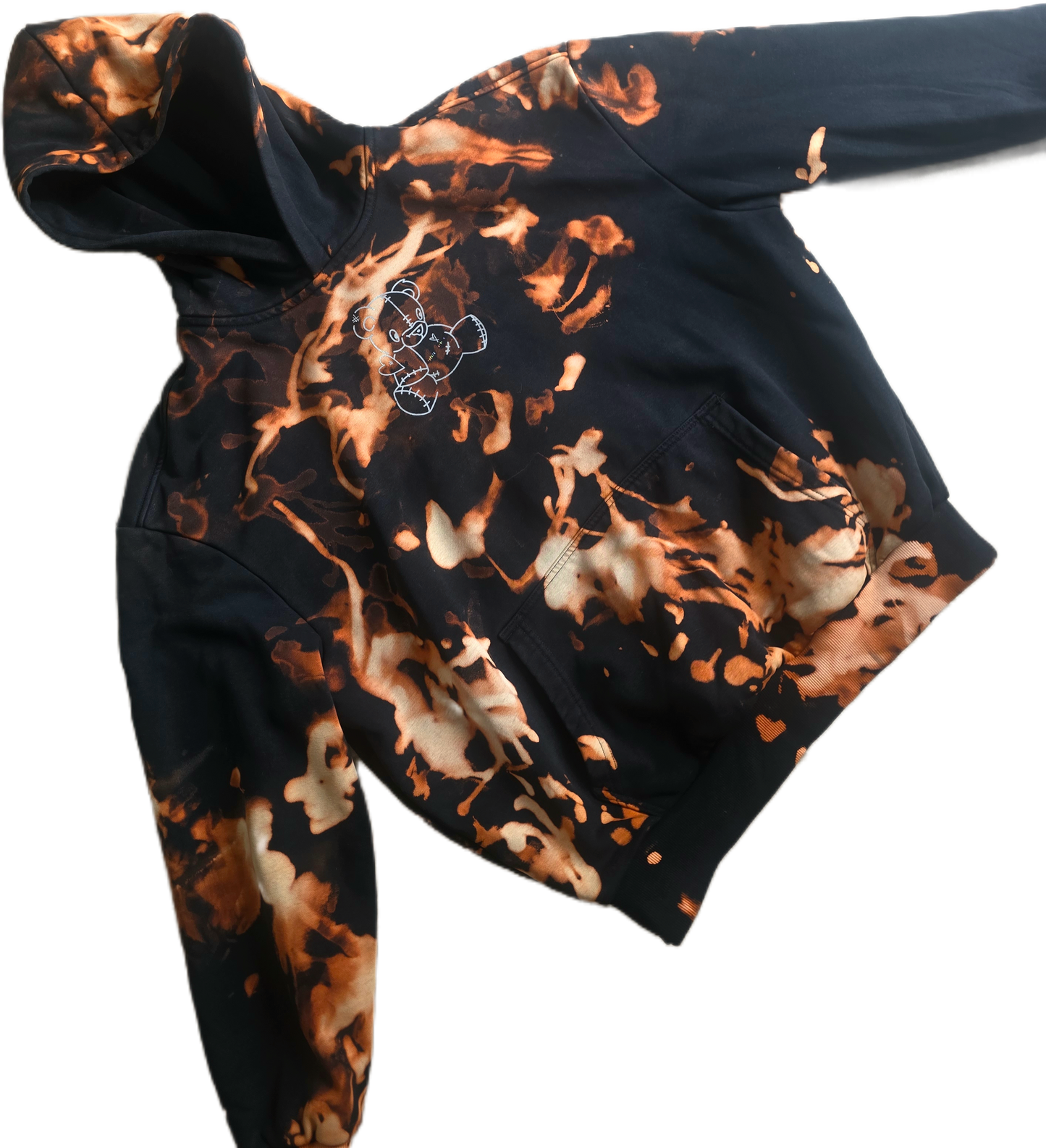 DYED DELUXE ULTRA-HEAVY HOODIE SIZE MEDIUM
