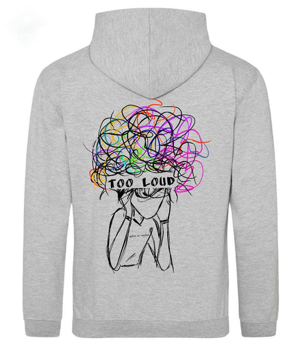 Lightweight Too Loud Hoodie by Refuse to Conform Clothing, product image 2