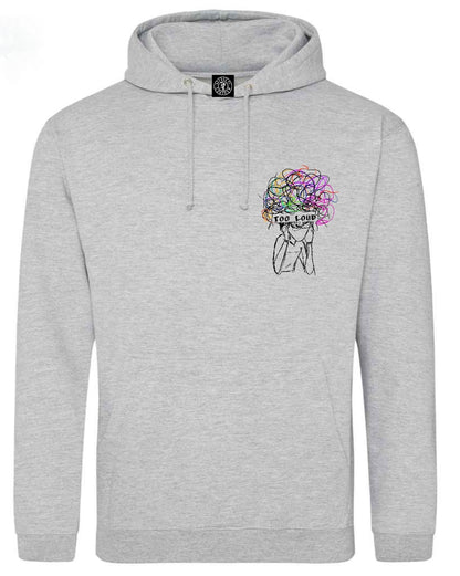 Lightweight Too Loud Hoodie by Refuse to Conform Clothing, product image 1