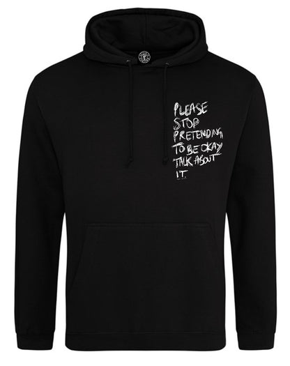 Lightweight Talk About It Hoodie by Refuse to Conform Clothing, product image 1