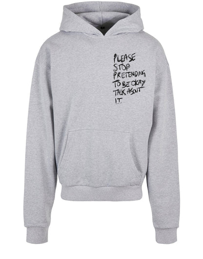 Talk About It Ultra-Heavy Hoodie by Refuse to Conform Clothing, product image 2