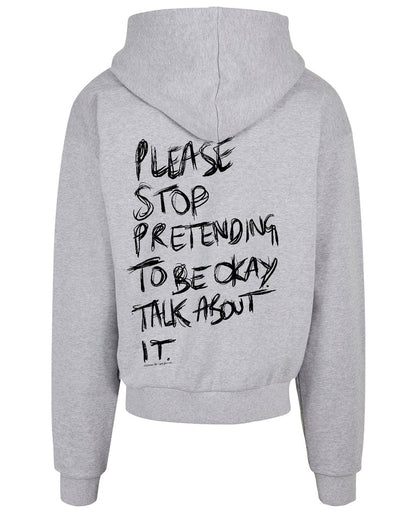Talk About It Ultra-Heavy Hoodie by Refuse to Conform Clothing, product image 3