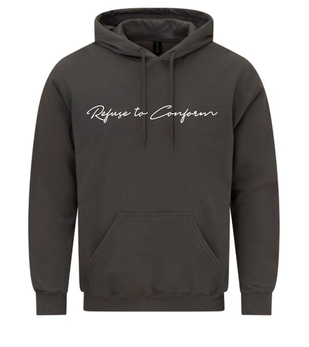 CHARCOAL SIGNATURE HOODIE