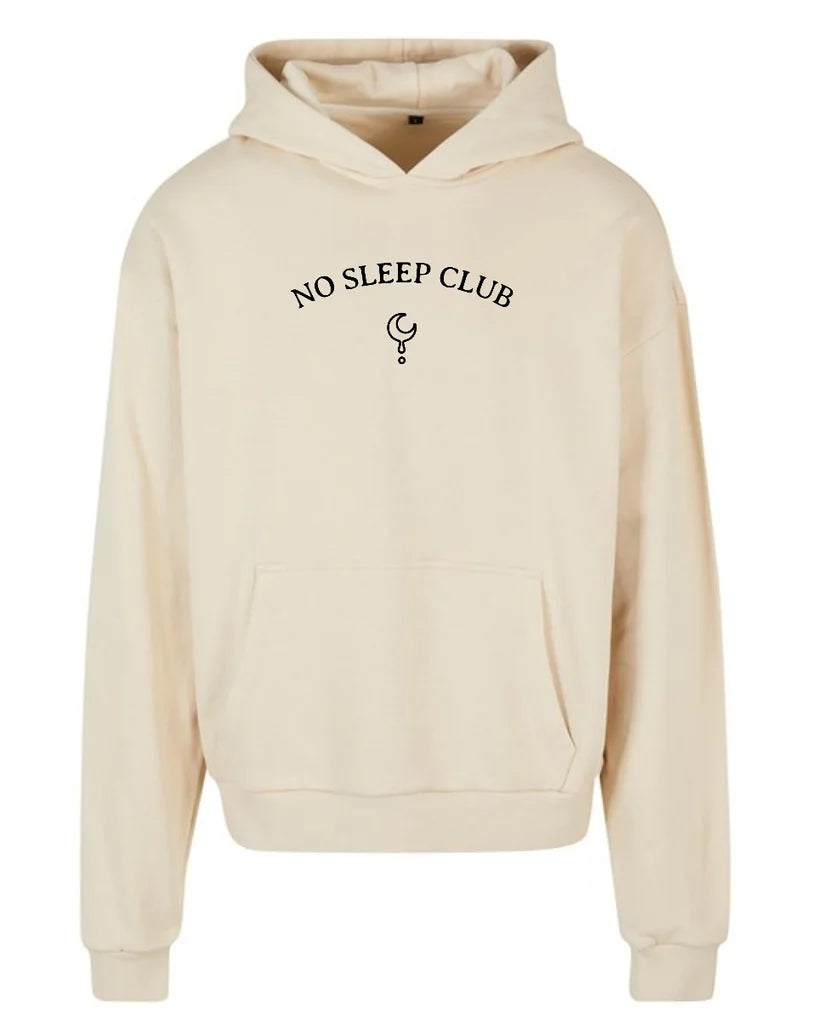 DELUXE NO SLEEP CLUB  ULTRA-HEAVY HOODIE SIZE SMALL