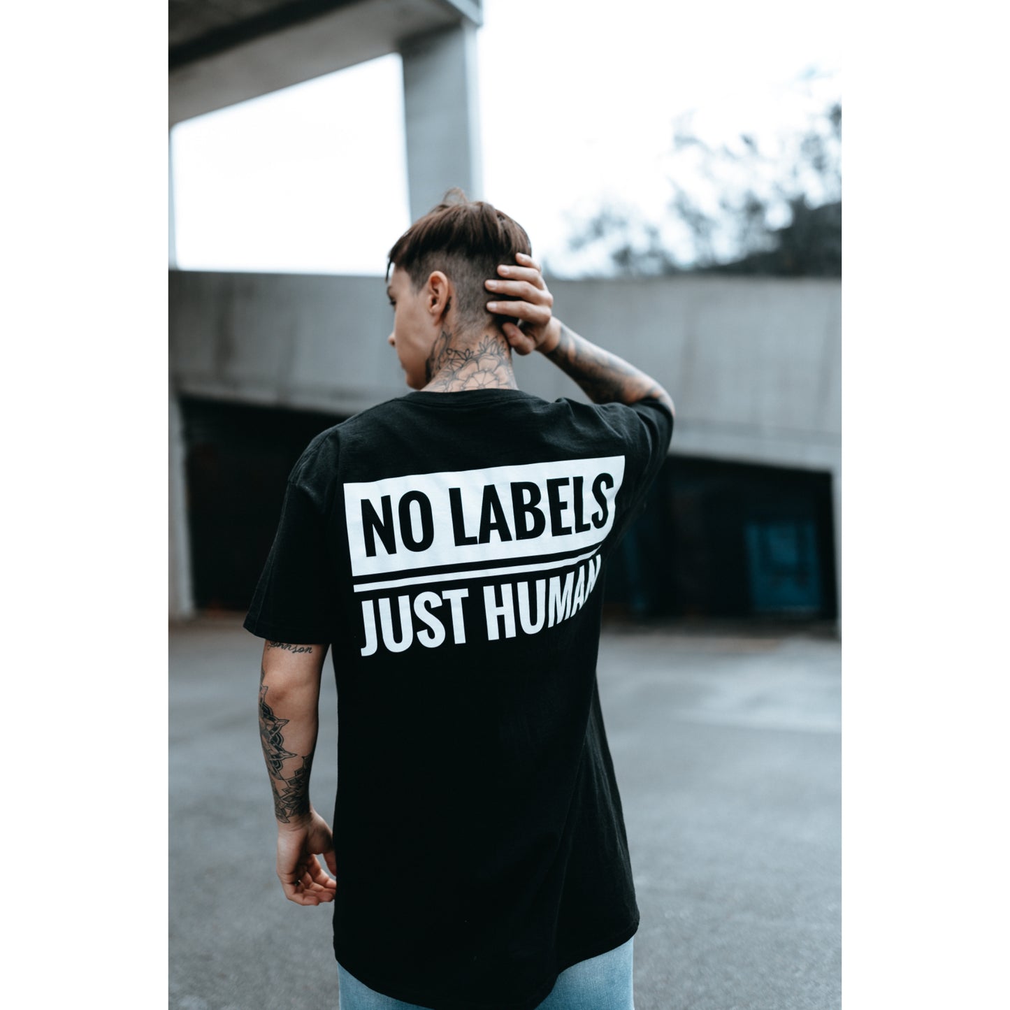 ORIGINAL NO LABELS JUST HUMAN TEE