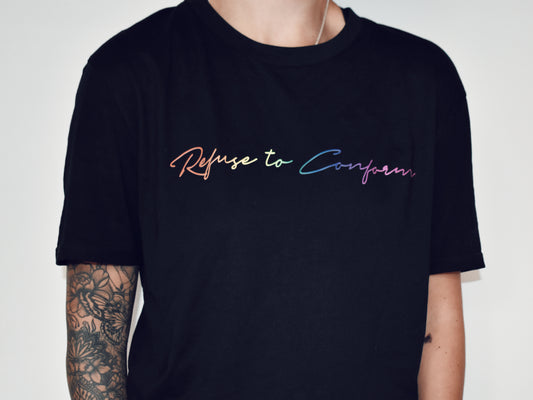 RAINBOW SIGNATURE TEE