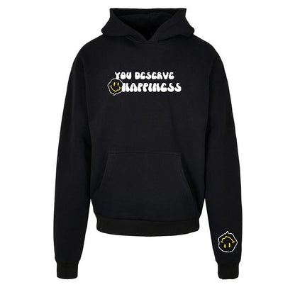 You Deserve Happiness Ultra-Heavy Hoodie by Refuse to Conform Clothing, product image 1