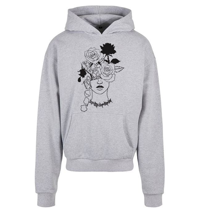 GREY BEAUTIFUL CHAOS ULTRA-HEAVY HOODIE